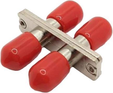 Tecline Fibre optic coupling, 2x ST / 2x ST, OM3/OM4/OM5