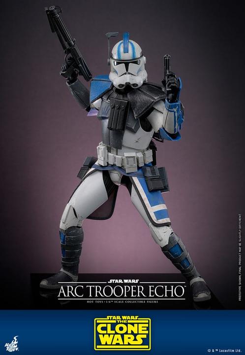 Produktbild Hot Toys Star Wars: The Clone Wars Actionfigur 1/6 Arc Trooper Echo 30 cm