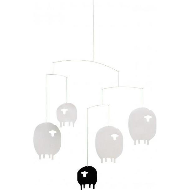 Thumbnail - Flensted Mobiles, Babymobile, Schafe Mobile mit Geschenkumschlag