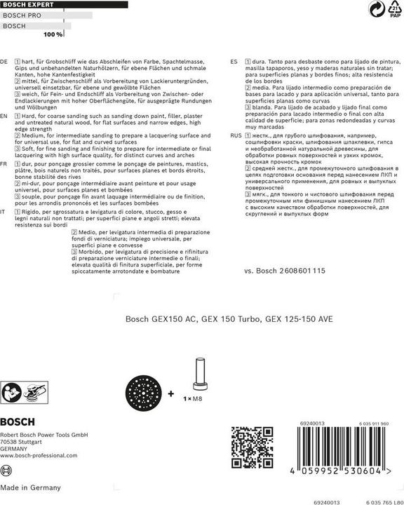 Produktbild Bosch Professional Zubehör Expert Stützteller (Mittel)