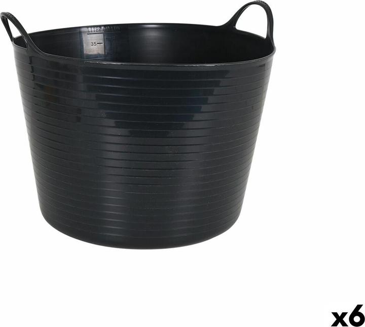 Produktbild DemoPectol Mehrzweck-Kunststofftragetasche Dem Flexy 42 L rund (6 Stück) (42 l)