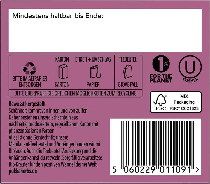 Produktbild Pukka Charmante Cassis (38 g)