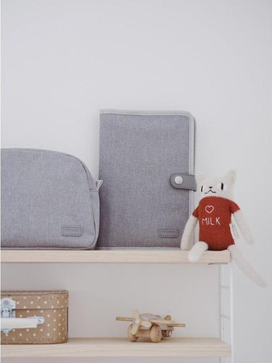 Actual product image Beaba Wash bag grey mottled