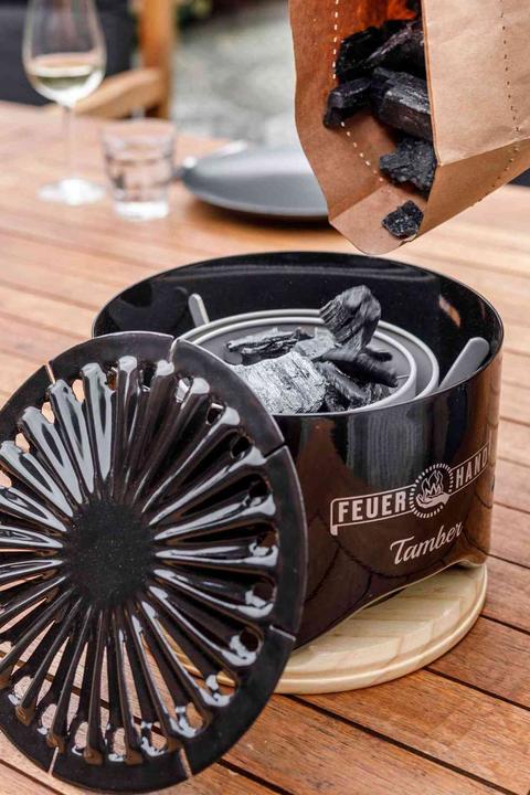 Produktbild Feuerhand Holzkohle Tischgrill Kohle, 1 kg (1 kg)