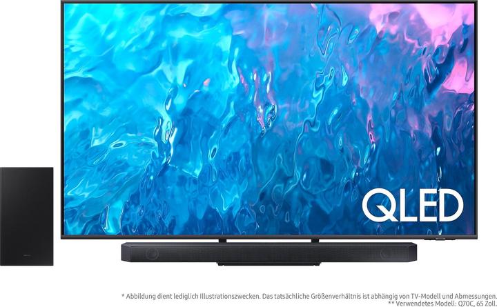 Image du produit Samsung GQ75Q70CAT (75", Q70C, QLED, 4K, 2023)