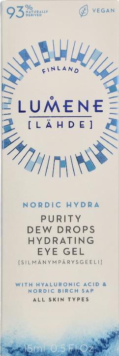 Actual product image Lumene Paralysis (Source of Hydration). (Eye care gel, Day + Night, 15 ml)