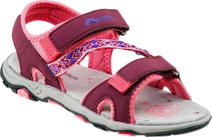 Actual product image Elbrus Emelo Jr Watermelon Red Sandals And Slippers (31)