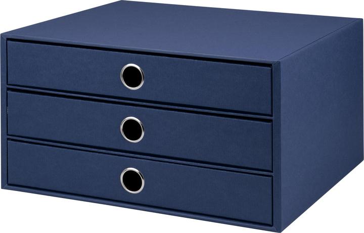 Actual product image Rössler Drawer box Soho navy (A4)