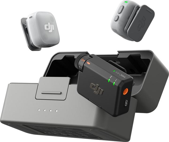 Actual product image DJI Mic Mini 2 (2 TX + 1 RX + Charging Case)