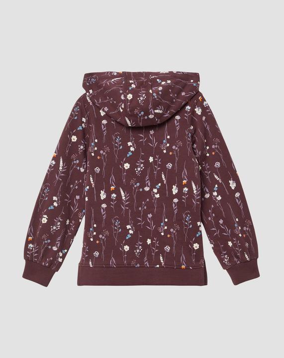 Produktbild s.Oliver Sweatshirt Hoodie mit floralem All-over-Print (92)