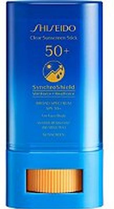 Actual product image Shiseido - Protective stick SPF 50+ (Clear Suncare Stick) 20 g (Sun stick, SPF 50+)