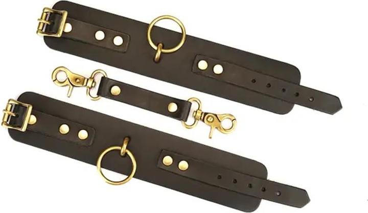 Actual product image Liebe Seele Handfesseln aus Leder "Samurai"