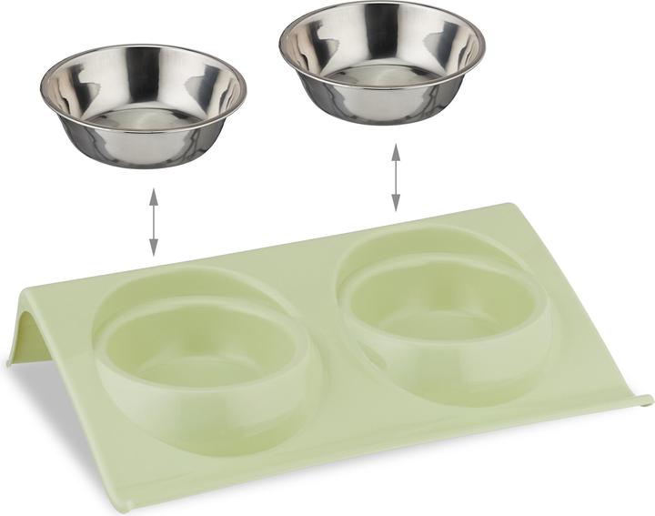 Image du produit Relaxdays 2x double gamelle