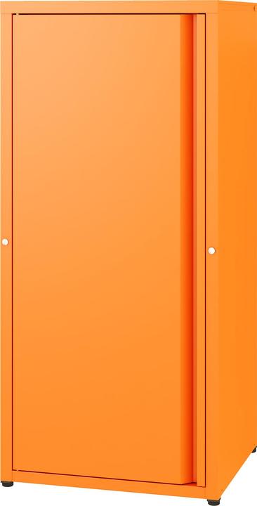 Actual product image En.Casa Metallschrank Burlöv Stahl Orange (88 x 40 x 35 cm)