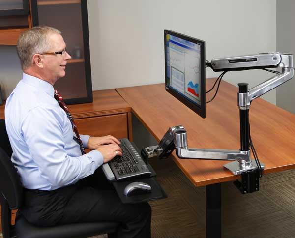 Actual product image Ergotron WorkFit-LX (Table, 42")