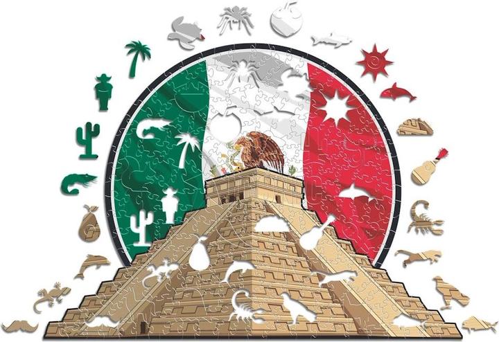 Produktbild Iconic Chichen Itza - Monument Holz Puzzle Grösse L (500 Teile) (500 Teile)