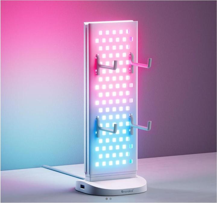 Produktbild Nanoleaf Pegboard Desk Dock weiss (USB-C, 4 Ports)