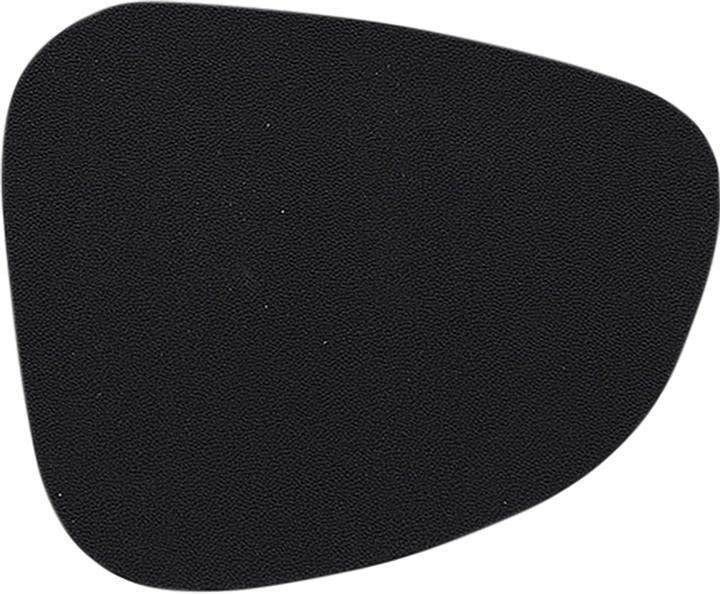 Actual product image Zeller Present Glasuntersetzer-Set Kunstleder 2-farbig 4-teilig 10x12 cm (4x, Glass coaster)