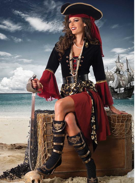 Produktbild Leg Avenue Edel Piratin - Captain Rose (38)