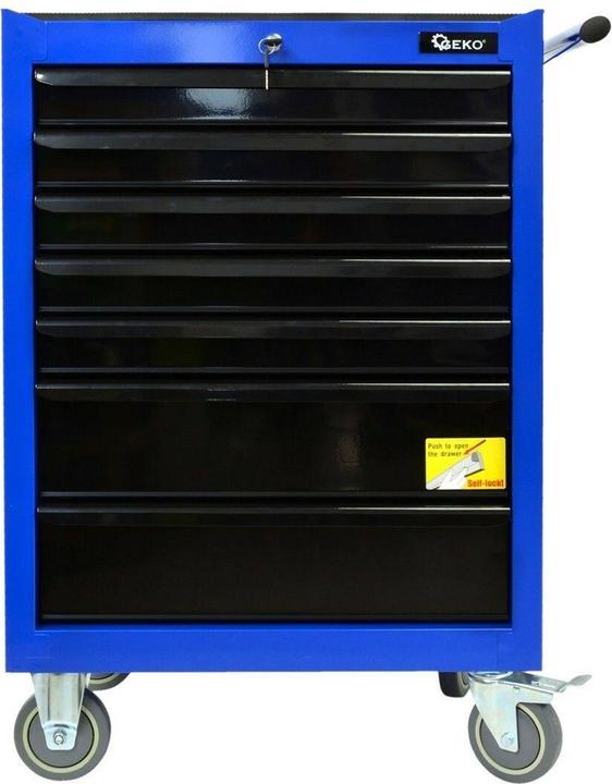 GEKO Carrello porta attrezzi da officina 7 cassetti