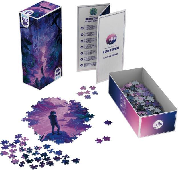 Immagine prodotto Iello Puzzle Universo - Neon Forest - 1000 pezzi (1000 pezzi)