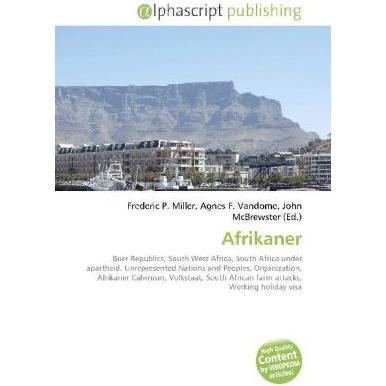 Afrikaner, Fachbücher