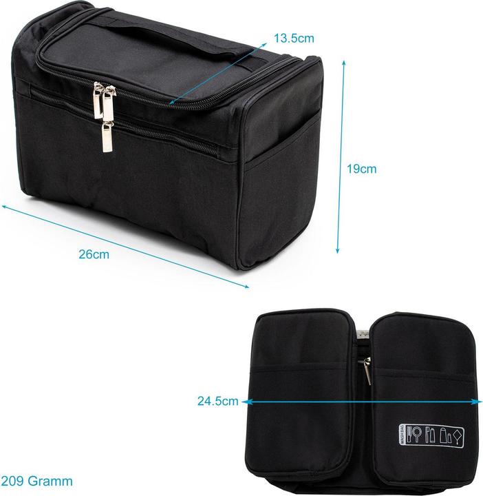 Actual product image Intirilife Polyester cosmetic bag