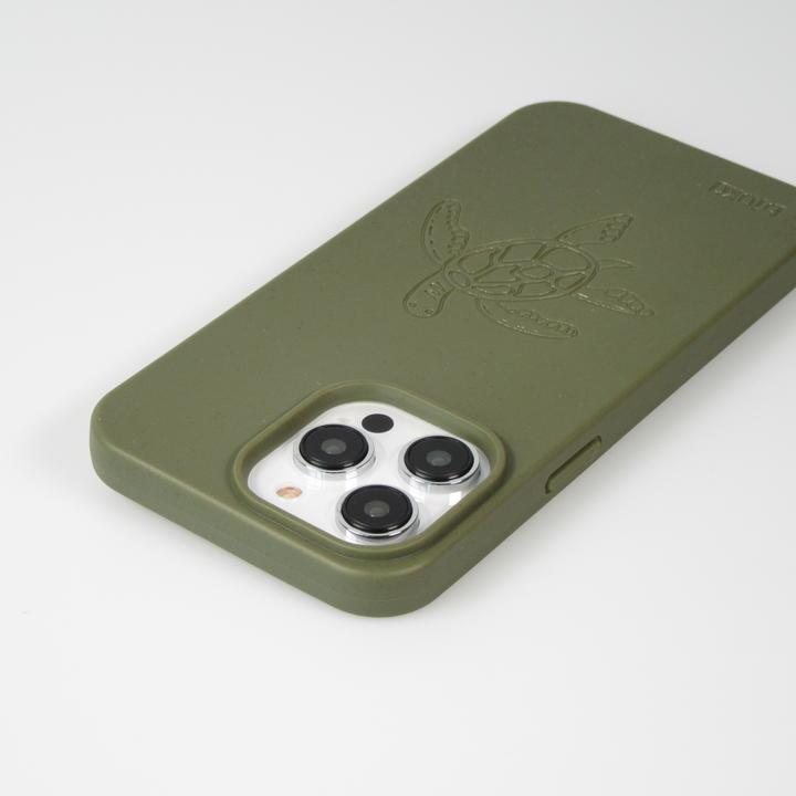 Actual product image Bioka Coque biodégradable et compostable Eco-Friendly Esprit de la tortue (Apple iPhone 14 Pro Max)