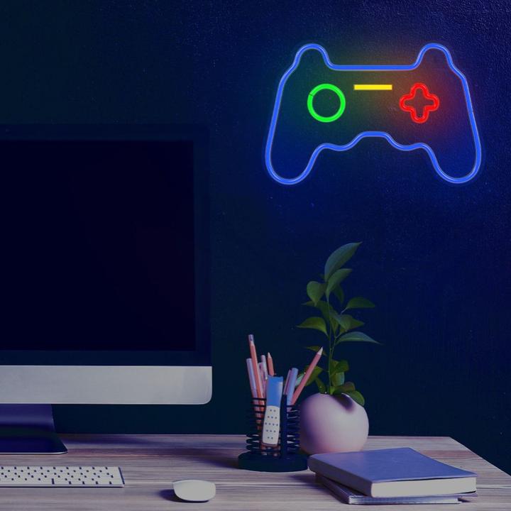 Image du produit Forever Light Néon PLEXI LED GAMEPAD multicolore FPNE03X