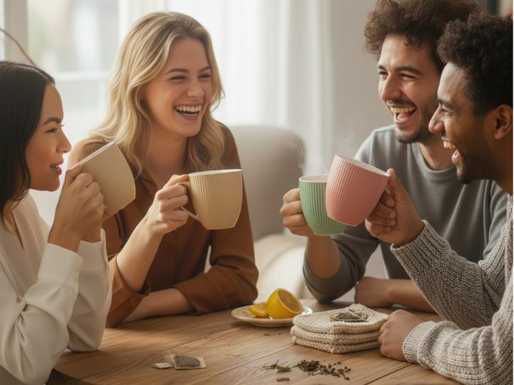 Produktbild Cangoo Embossed Teebecher (330 ml, 1 x)