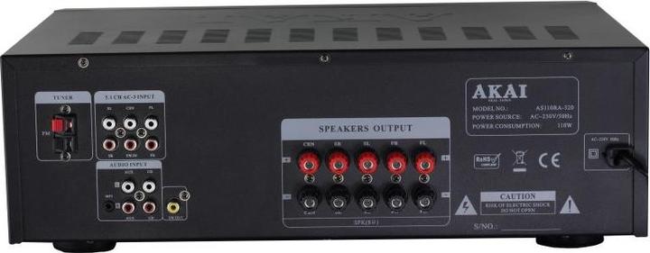 Image du produit Akai Professional AS110RA-320 (5.1 canaux, FM)