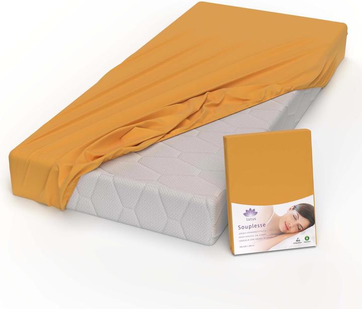 Produktbild Lotus Bettwaren Jersey Fixleintuch Souplesse (100 x 200 cm, 90 x 200 cm)
