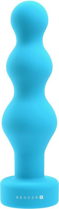 Gender X Plugged Up Anal Plug Blue 13.5 cm