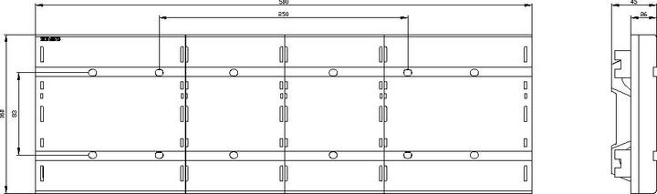 Image du produit Siemens 8US2-CrossBoard, 3-polig