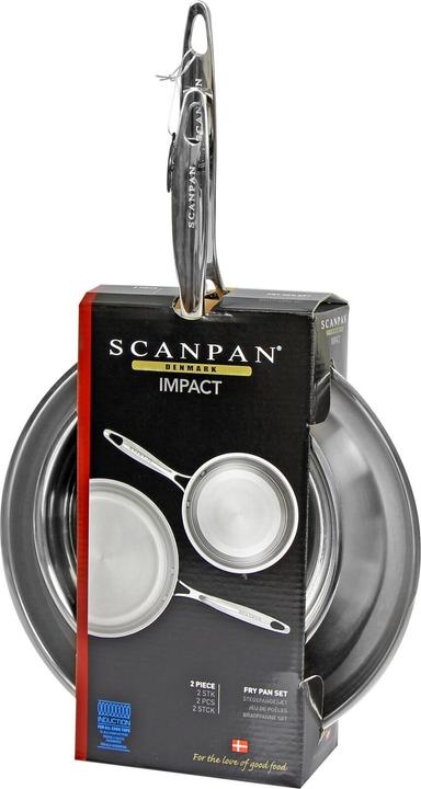 Actual product image Scanpan Frying pan set Impact ø 20 + 28cm (Frying pan, Stainless steel)