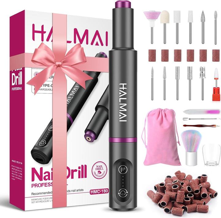 Actual product image Halmai Electric nail cutter set