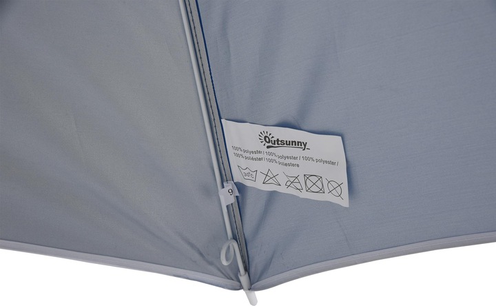 Produktbild Outsunny Sonnenschirm mit Seitenwänden (2.20 m)