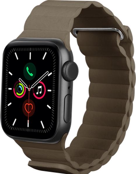 Just in Case Leder-Armband MagFit Leather Coffee buy at Digitec