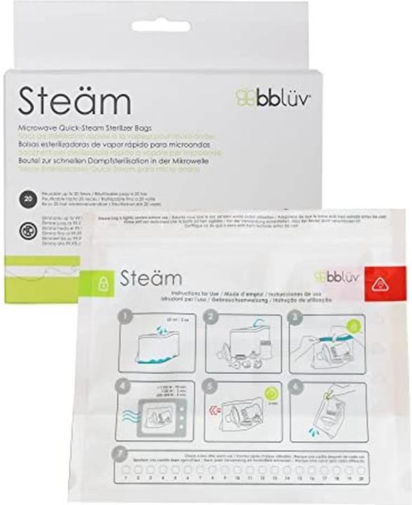 Produktbild Bblüv 6 Dampf-Mikrowellen-Sterilisationsbeutel