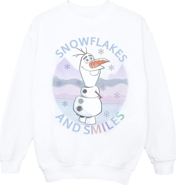 Produktbild Disney Frozen 2 Olaf Snowflakes And Smiles Sweatshirt Jungen (140, 146)
