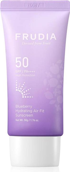 Frudia Blueberry Hydrating Air Fit Sunscreen SPF 50 Moisturizing (Suntan cream, SPF 50, 50 ml)