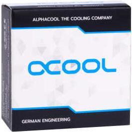 Actual product image Alphacool Icicle 13mm HardTube Screw-on 90?? rotatable G1/4 for Plexi brass tubes - 4pcs