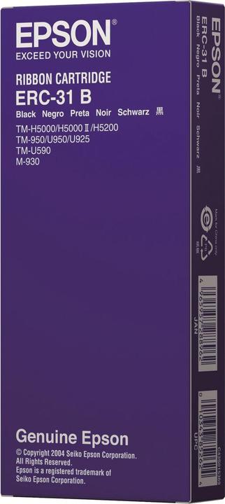 Produktbild Epson ERC 31B Farbband, Schwarz