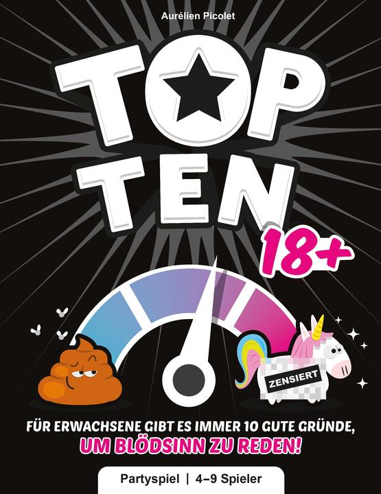 Actual product image Asmodée Top Ten (German)