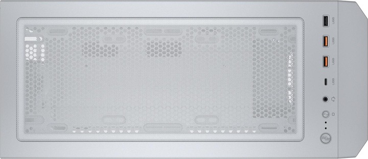 Actual product image Cougar MX330-G Pro Baltas | PC Case | Mid Tower / Mesh Front Panel / Fan / TG Left (mATX, Mini-ITX, ATX)