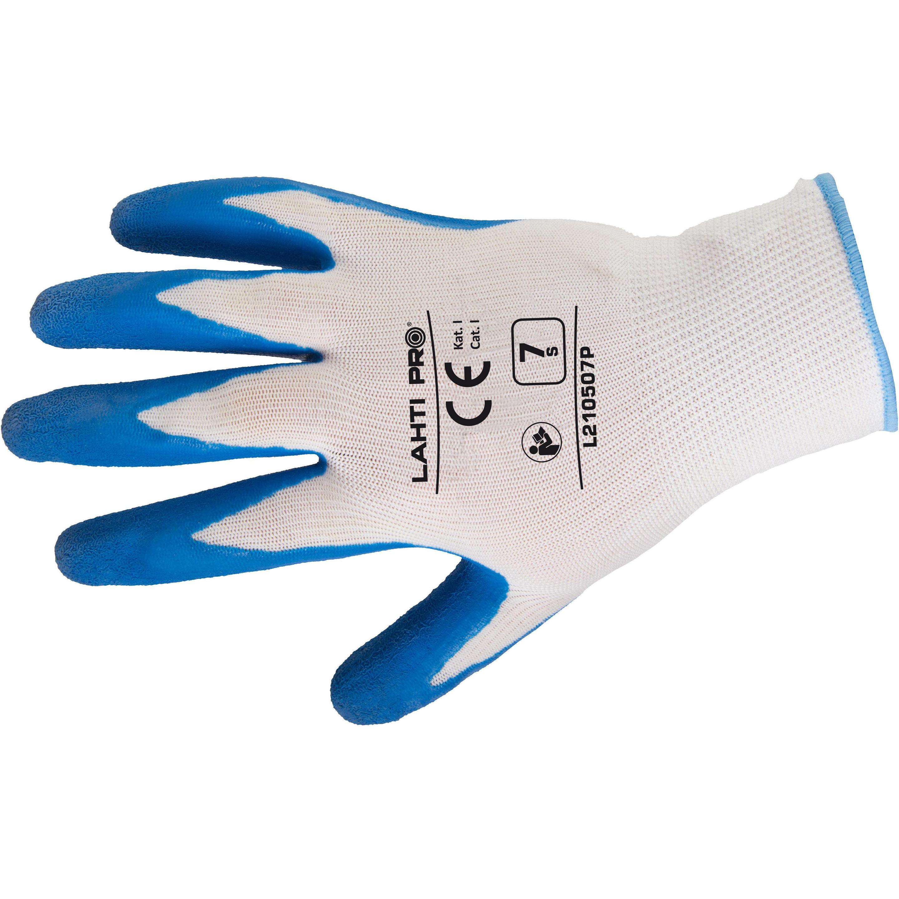 Thumbnail - Lahti Pro, Schutzhandschuhe, L210510W Coated polyester protective gloves, 10, 12 pairs, CE, LahtiPro (10)