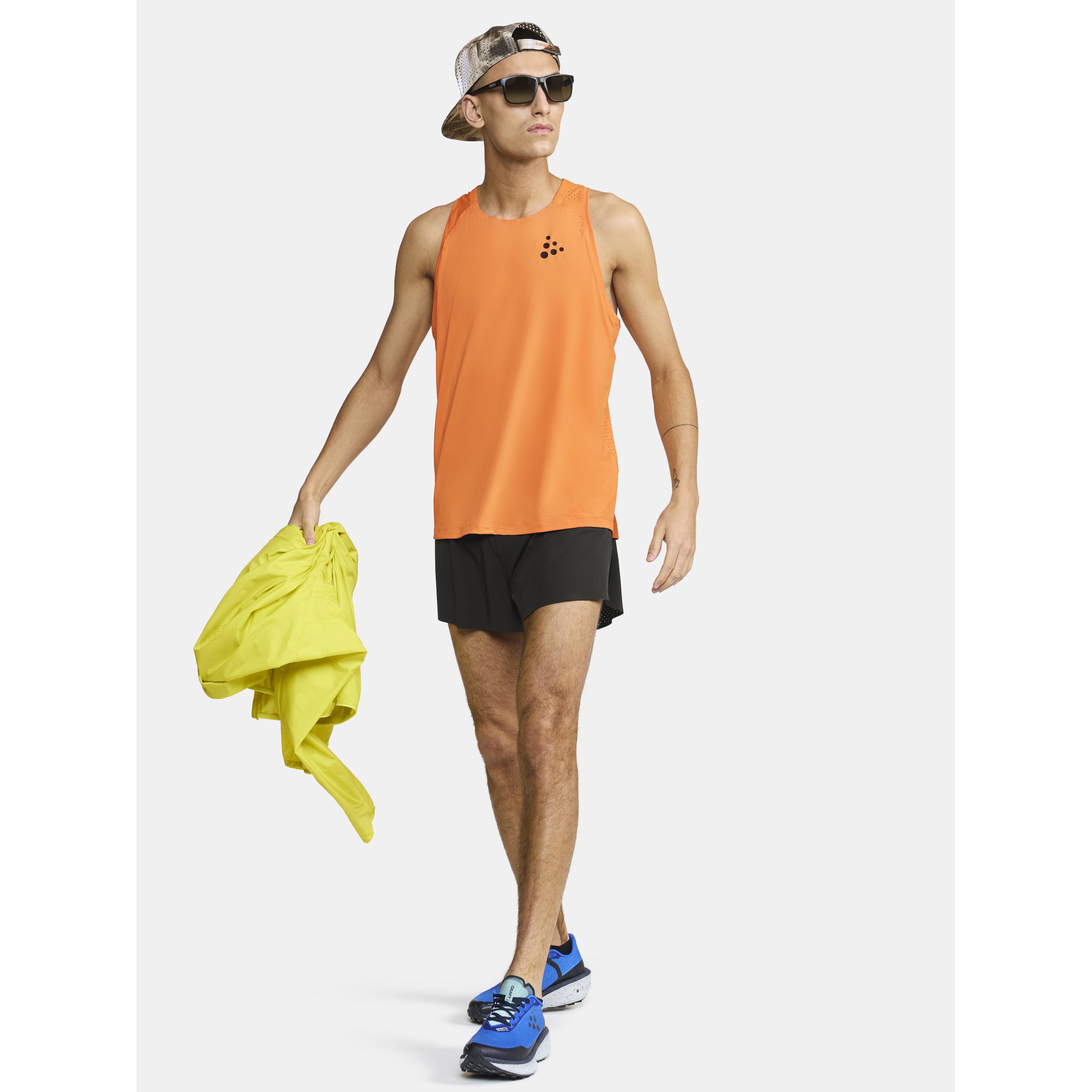 Craft, Herren, Sporthose, Pro Hypervent Split Shorts 2 (L), Schwarz, L