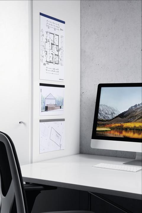 Actual product image Durable Durafix-Rail 210mm black (5x)