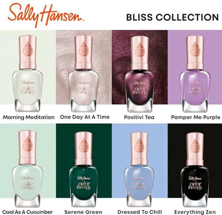 Produktbild Sally Hansen Color Therapy Nagellack Bliss Collection Everything Zen 0.5 fl oz (Everything Zen, Top Coat)