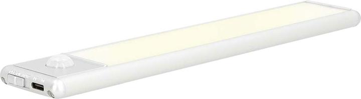 Actual product image Nedis Rechargeable LED light strip with motion sensor (White, 1.40 cm, Indoor)